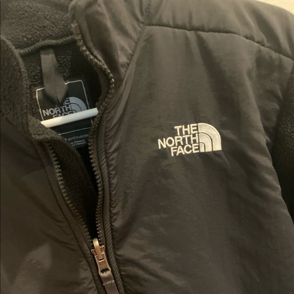 Boys large Denali North Face Jacket black - Picture 1 of 3